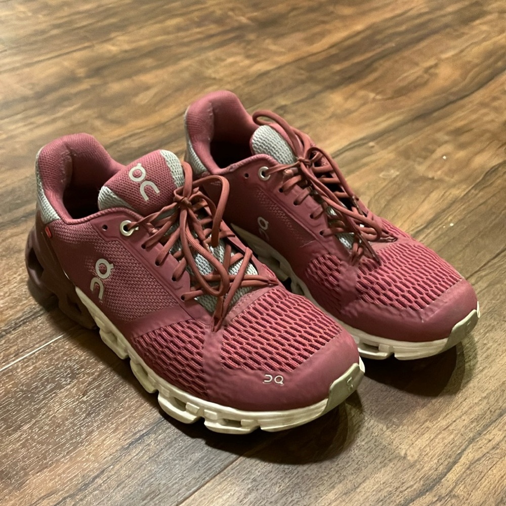 On Burgundy Running Shoes